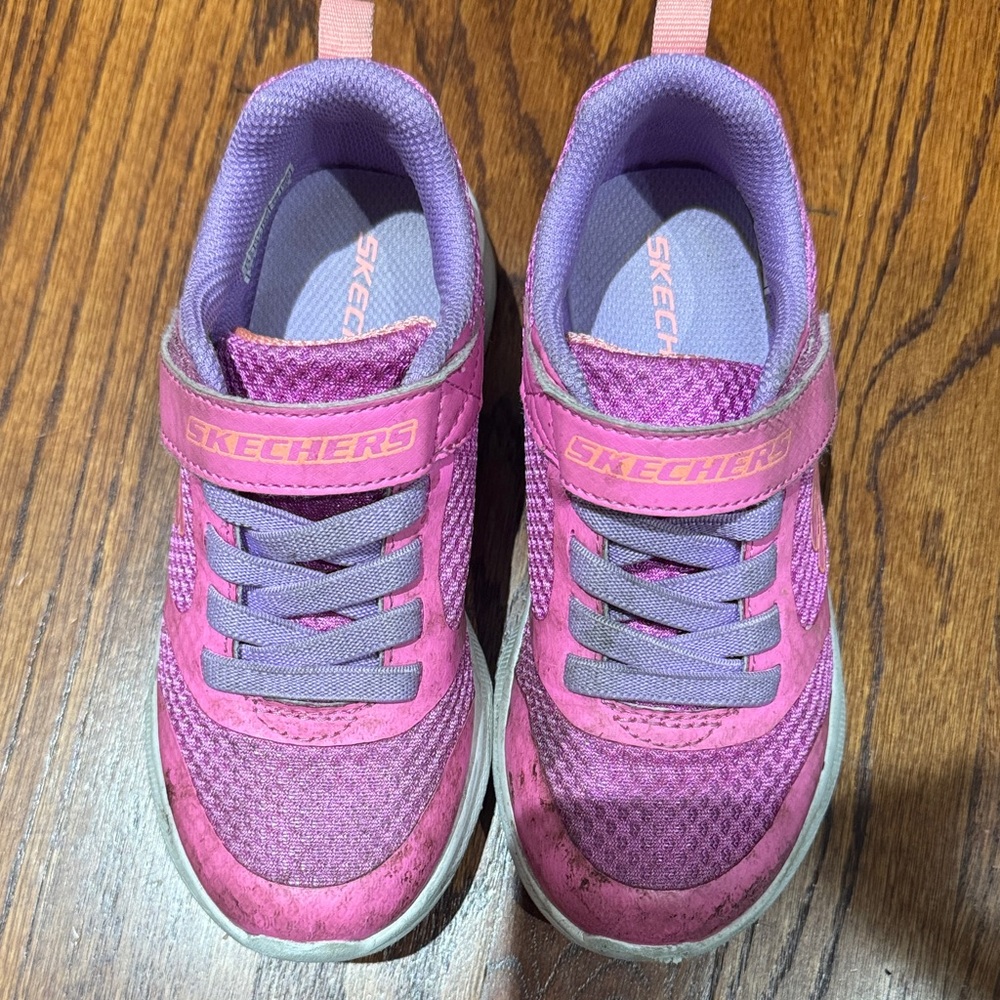 Skechers Kids' Vibrant Pink and Purple Sneakers